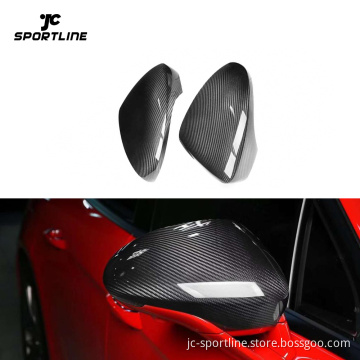 Carbon Fiber Mirror Covers for Porsche Panamera 971 GTS Sport Turbo 4-Door 2017-2019